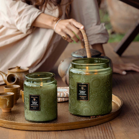 Temple Moss - Large Jar Candle
