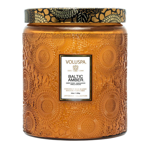 Baltic Amber - Luxe Jar Candle